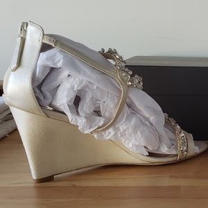 Badgley Mischka Shoes - Badgley Mischka Bennet evening wedge sandal Badgley Mischka Shoes - Badgley Mischka Bennet evening wedge sandal